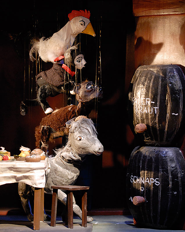 Marionetten: Die Bremer Stadtmusikanten